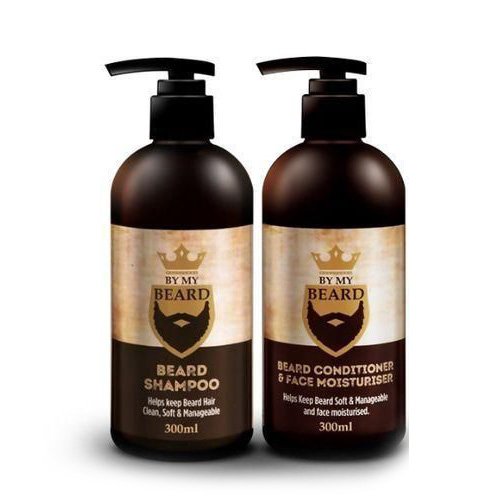 By My Beard Shampoo, Conditioner & Face Moisturiser Grooming  set