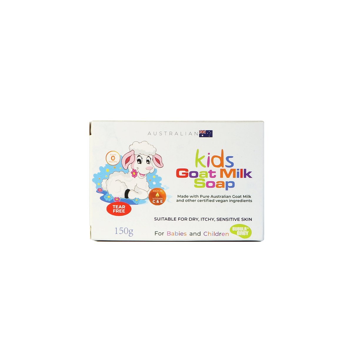 Bubula Baby Australian Kids Goat Milk Soap 150g