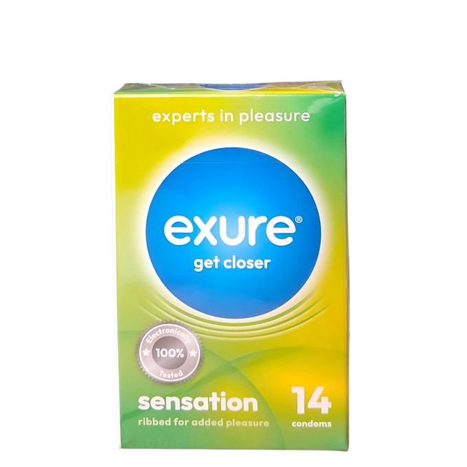 Exure Get Closer Sensation Male Pleasure Condoms (14units)