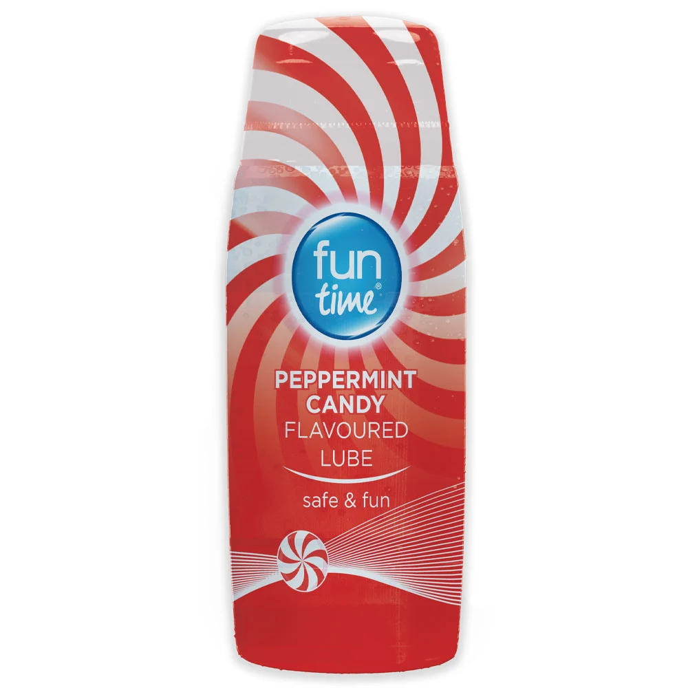 Fun Time Peppermint Candy Flavoured Lube 75ml