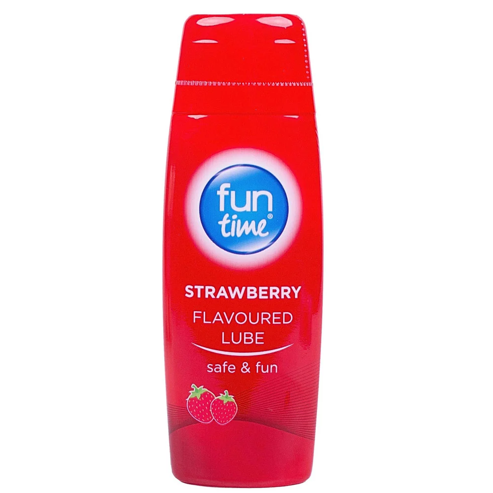 Fun Time Strawberry Flavoured Lube 75ml