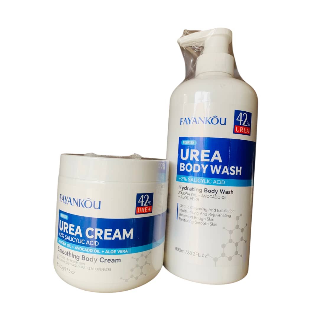fayankou urea wash 800ml and cream 500g