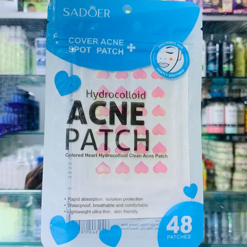 Sadoer hydrocolloid acne patch 48 patches