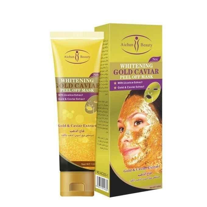 Aichun Beauty whitening Gold caviar peel off mask 120ml - Image 2