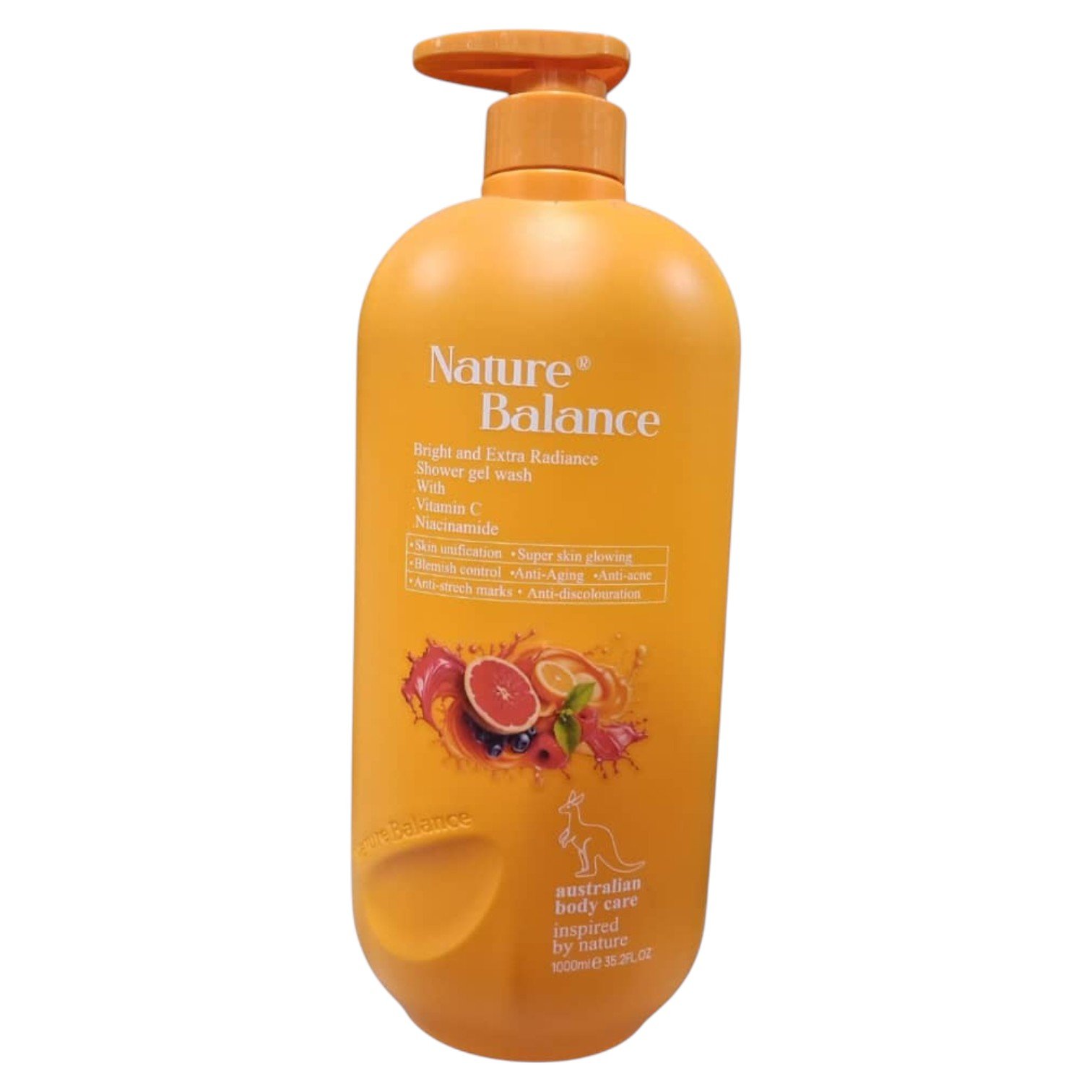 Nature Balance Bright & Extra Radiance Shower Gel Wash