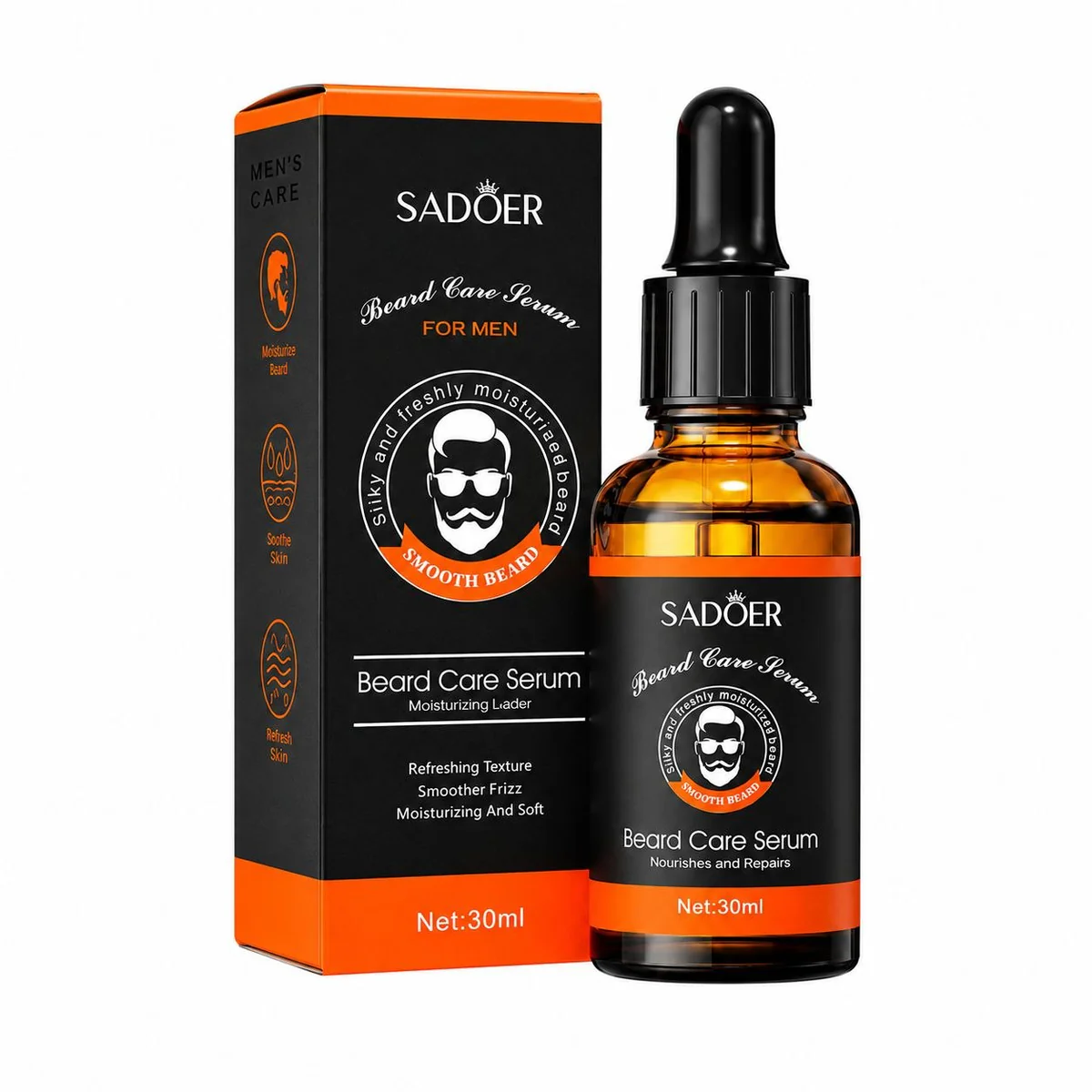 Sadoer Beard Care Serum For Men - 30ml