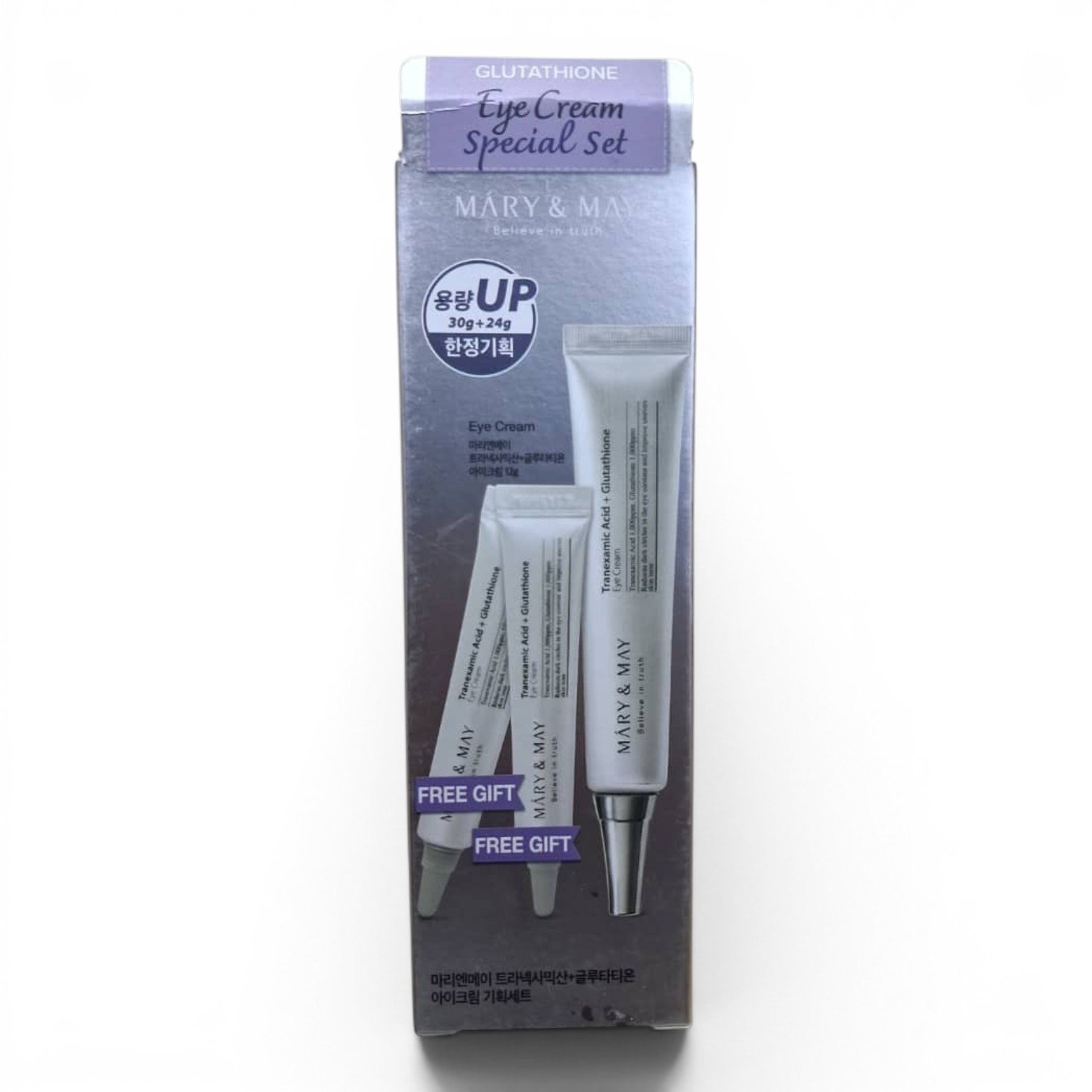 Mary & May Tranexamic Acid + Glutathione Eye Cream Special Set (30g + 12g)