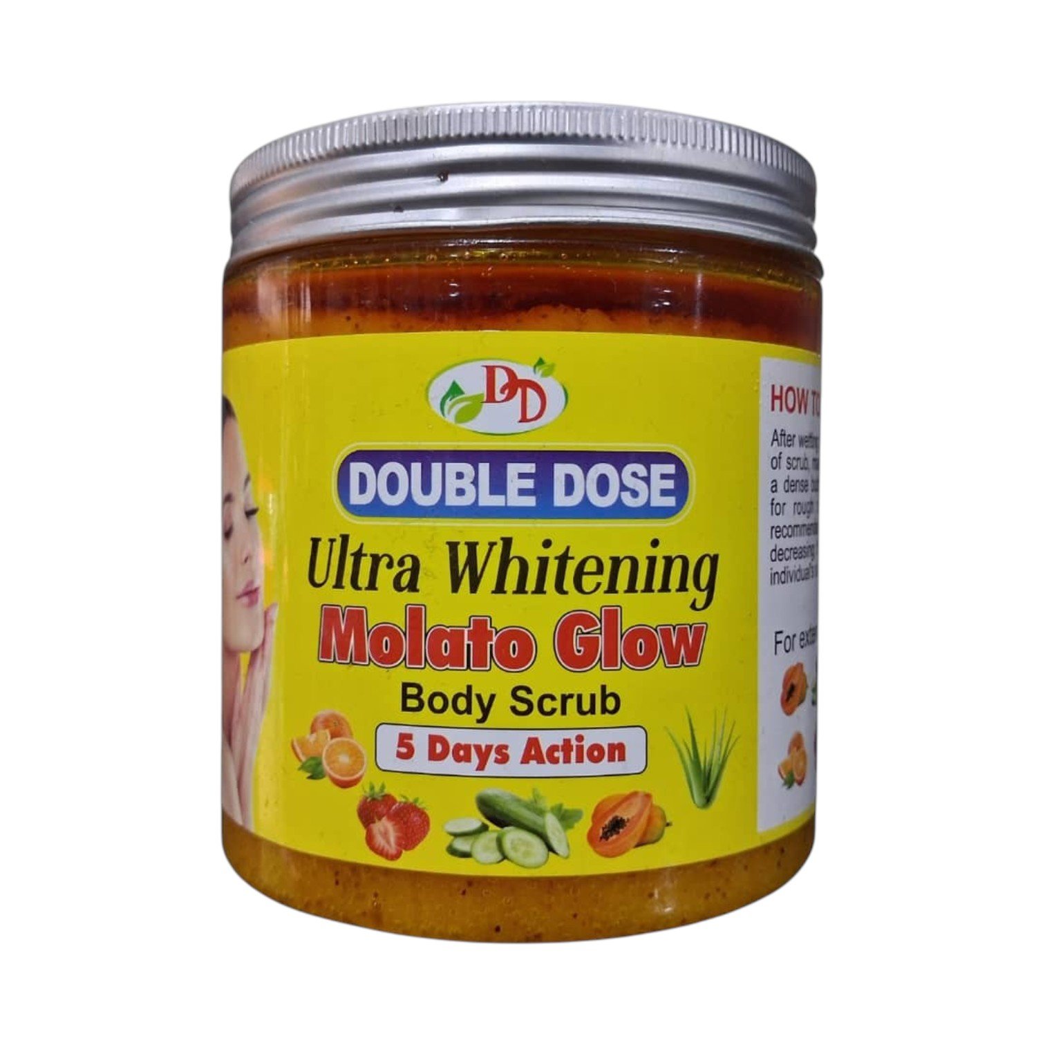 Double Dose Ultra whitening Molato Glow Body Scrub
