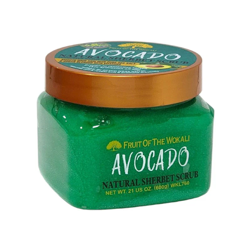 Fruit of the Wokali Avacado Natural Sherbet Scrub