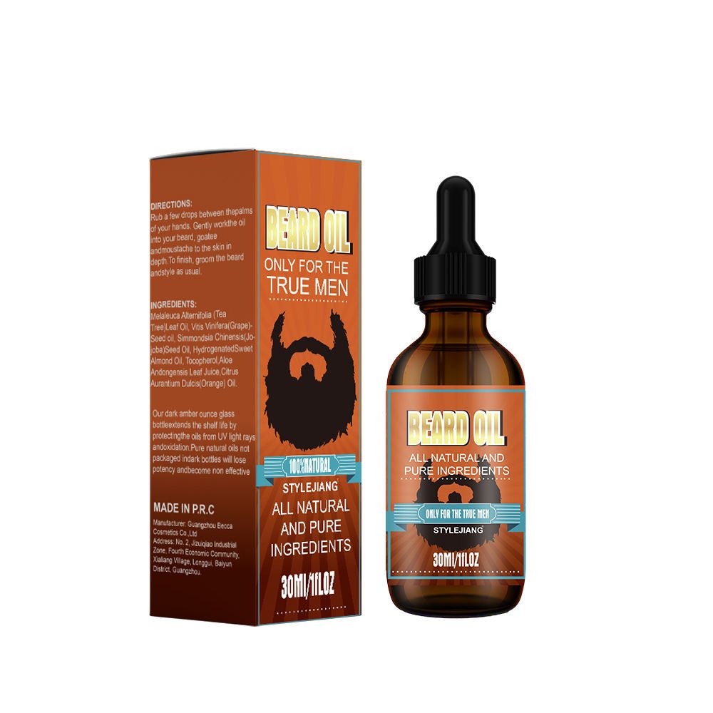 Growth Beard Oil Product 100% Natural Beard Oil Beard Growth Oil for Men