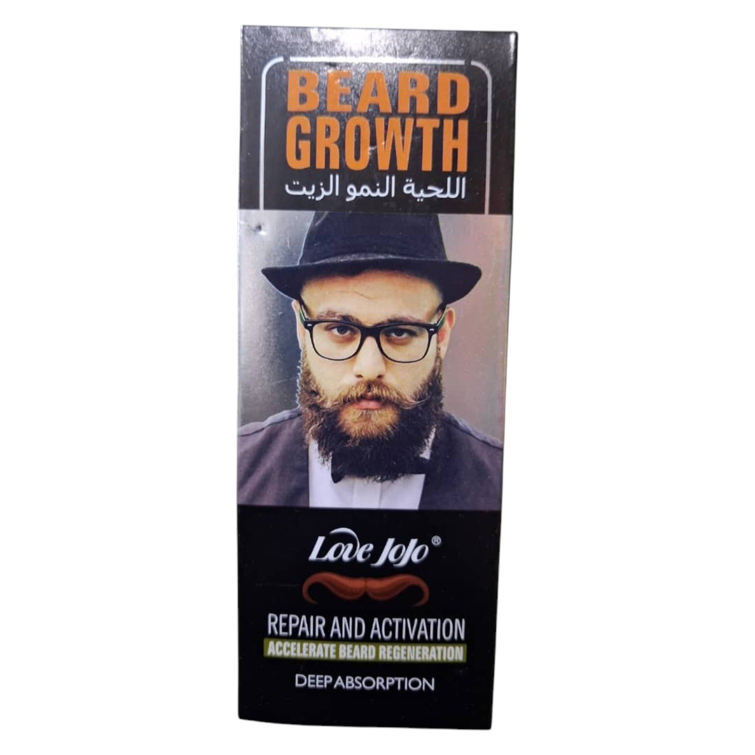 Love JoJo Men Natural Plant Beard Growth Oil