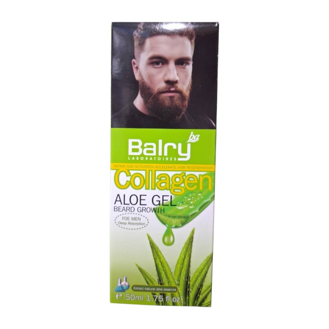Balry GROWTH BREAD Natural Aloe Gel Repair And Hair Growth Oil With Collagen