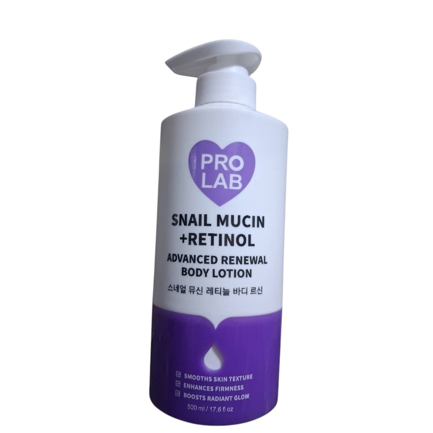Pro Lab Snail Mucin + Retinol Advanced Renewal Body Lotion 500ml