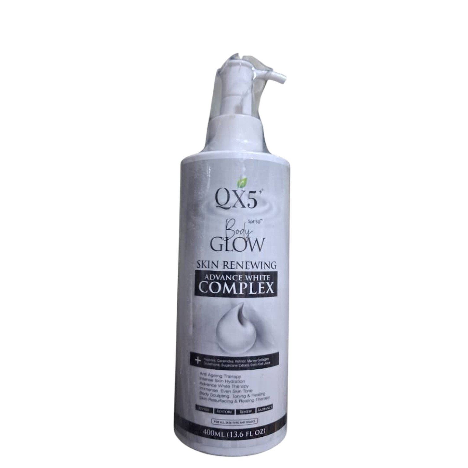 QX5+ Body Glow Skin Renewing Advance White Complex