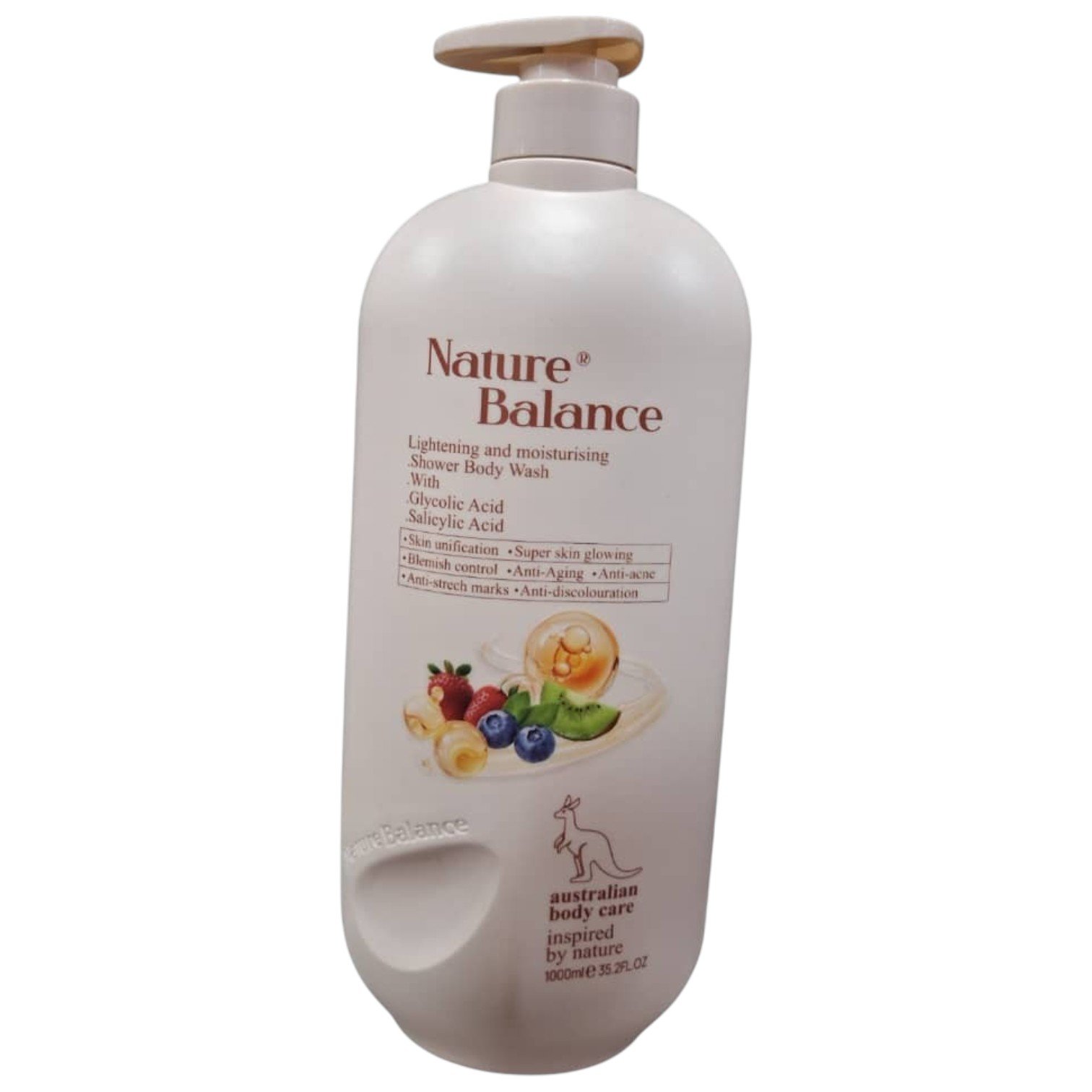 Nature Balance Lightening & Moisturizing Shower Body Wash 1000ml