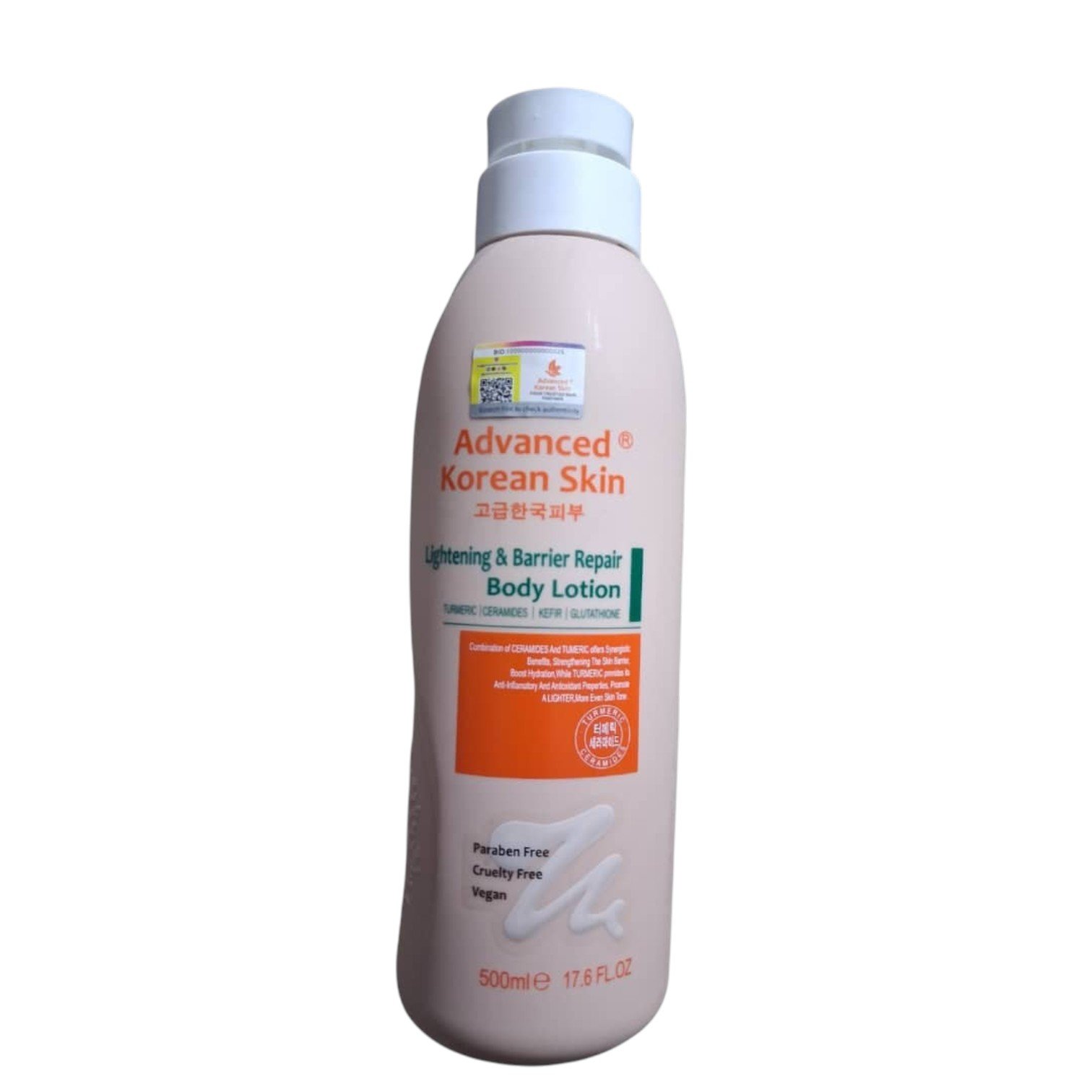 Advanced Korean Skin Lightening & Barrier Repair Body Lotion 500ml