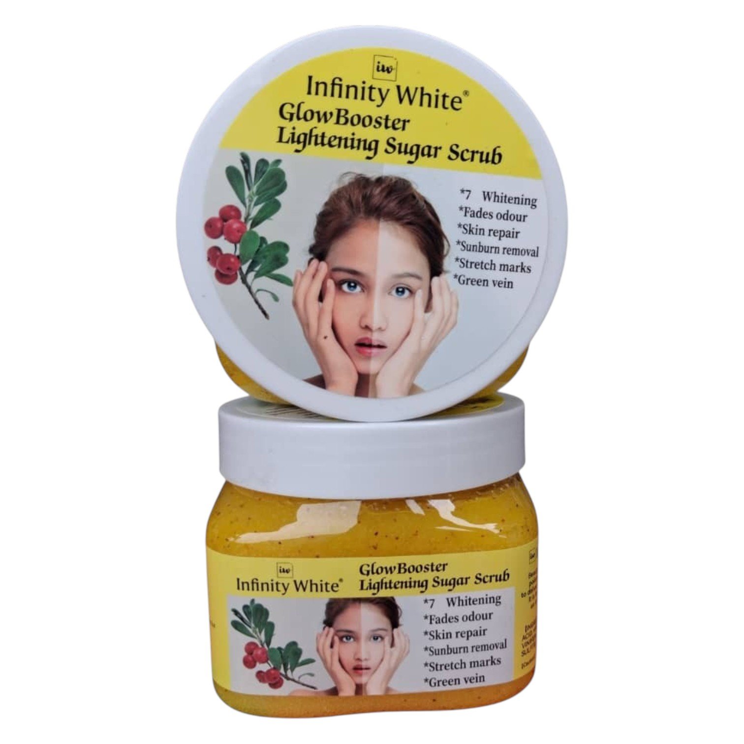 Infinity White Glow Booster Lightening Sugar Scrub
