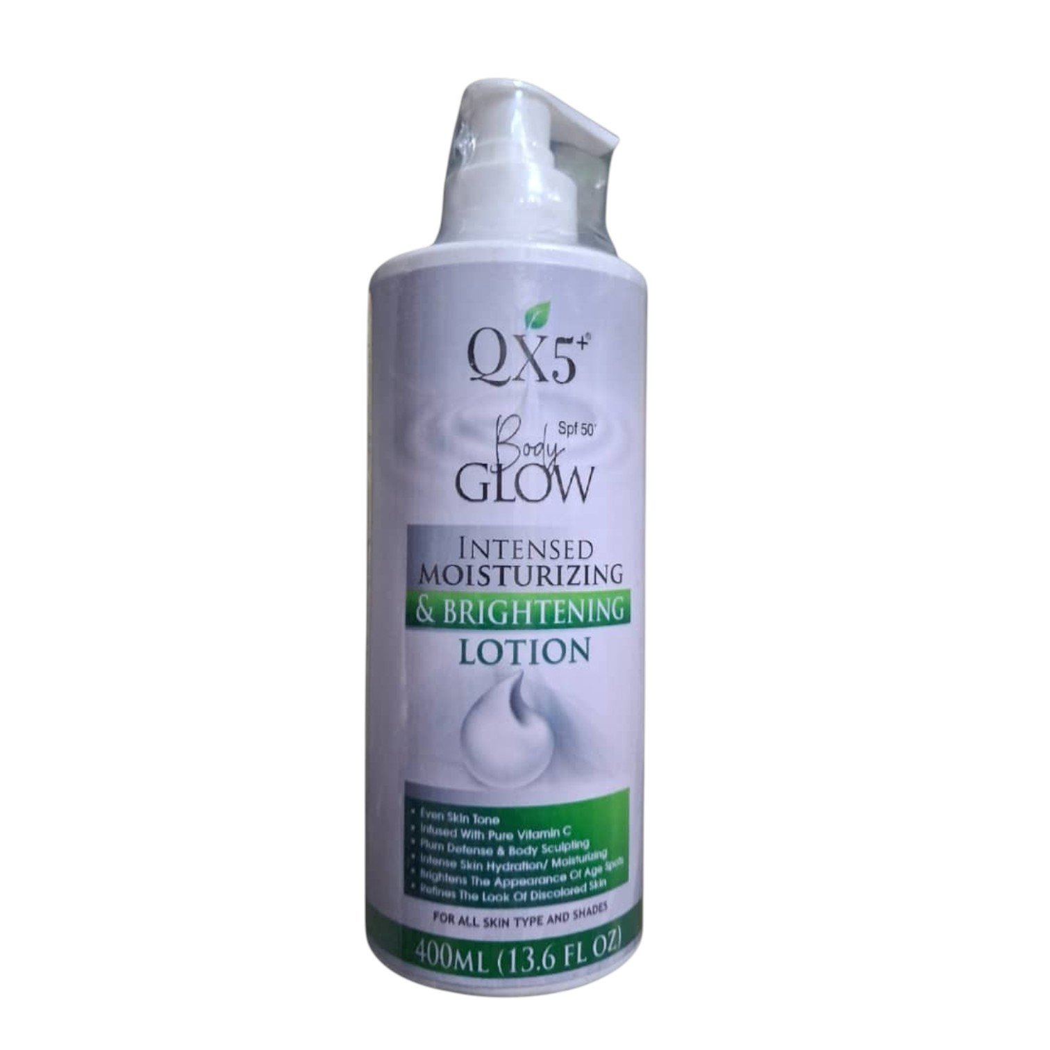 QX5+ Body Glow Intense Moisturizing & Brightening Lotion