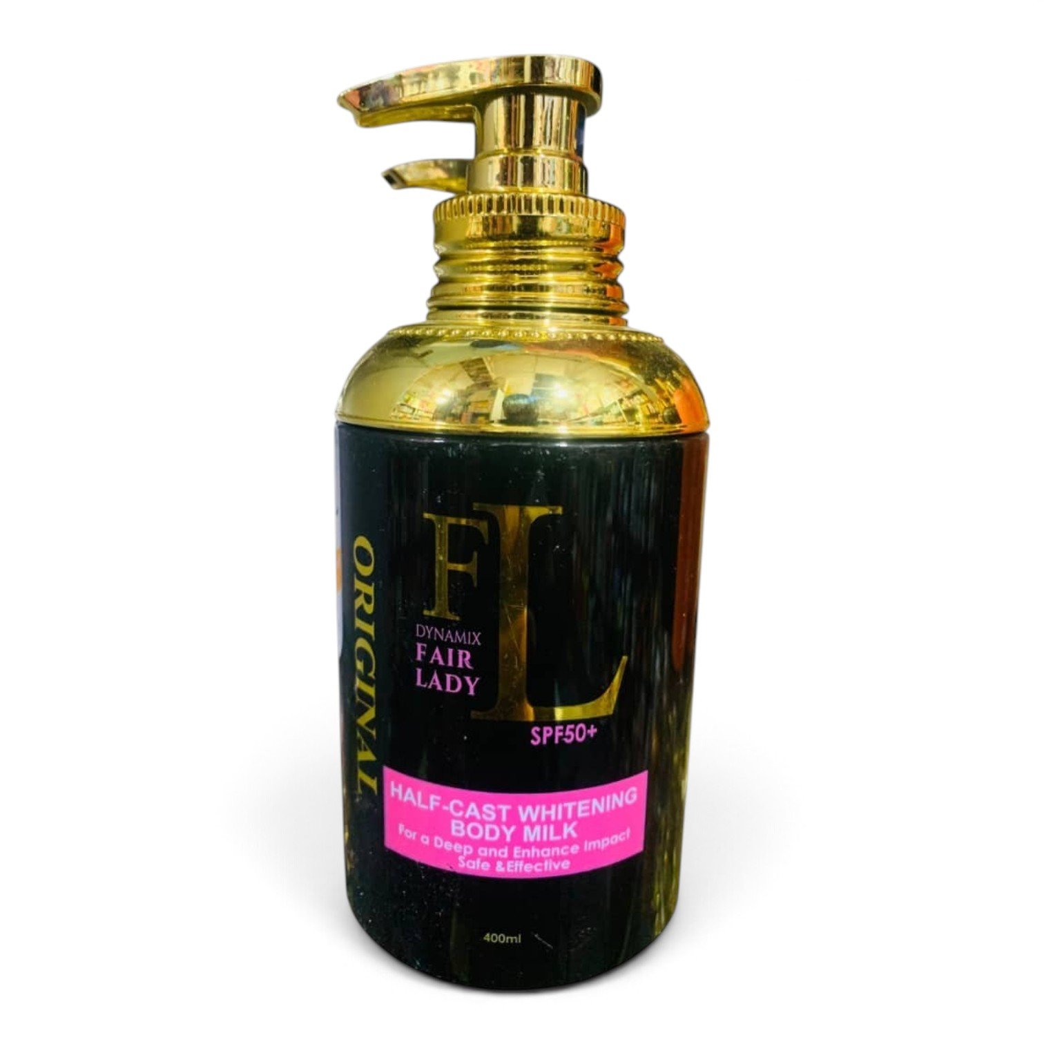 FL Dynamix Fair Lady Half-Cast Whitening Body Milk (400ml)
