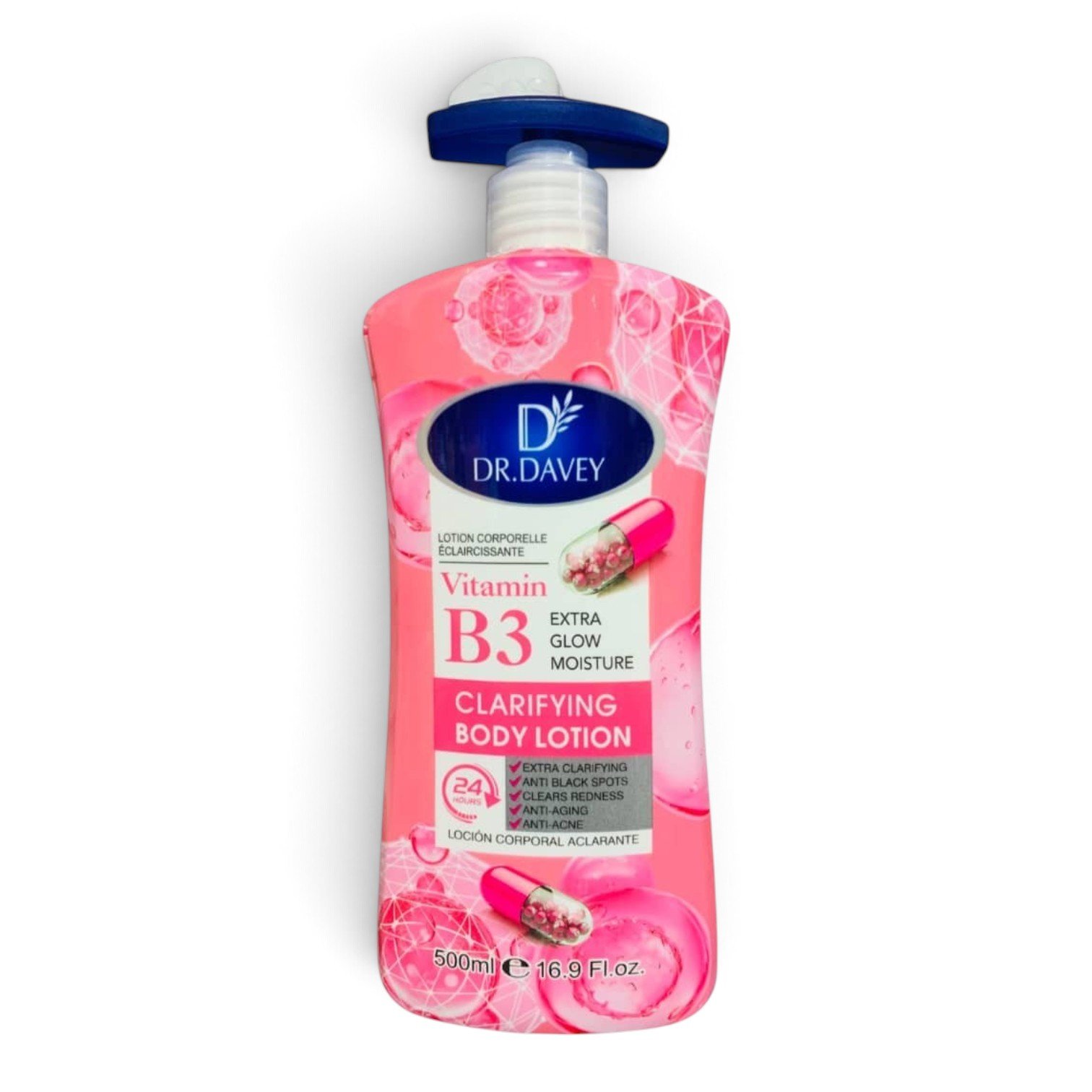 Dr. Davey Vitamin B3 Extra Glow Moisture Clarifying Body Lotion