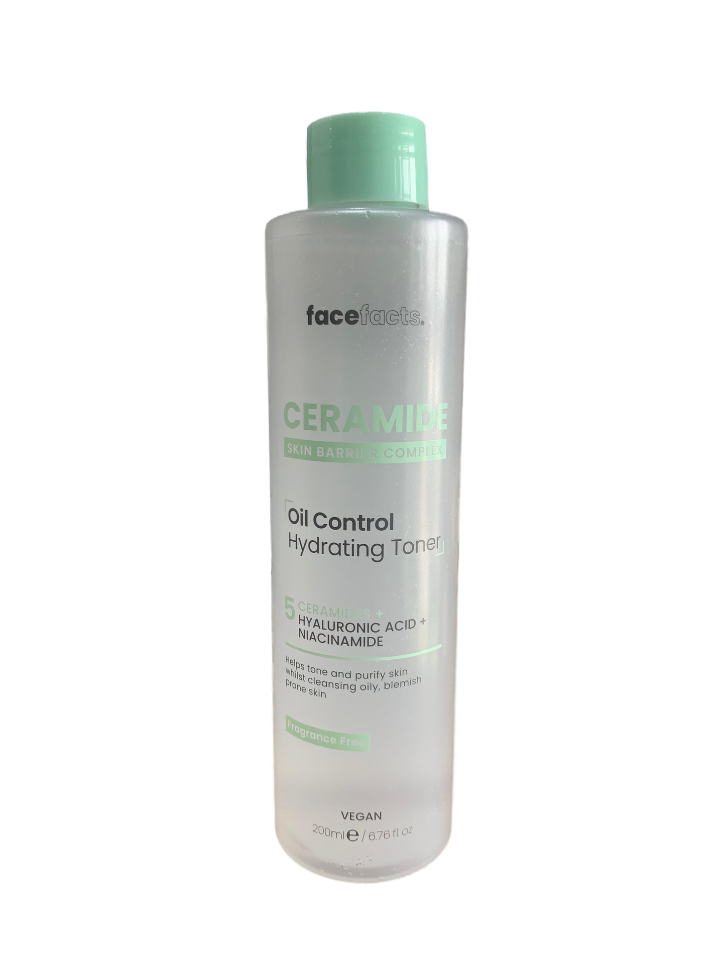 FaceFacts Ceramide Oil Control Hydrating Toner 200ml