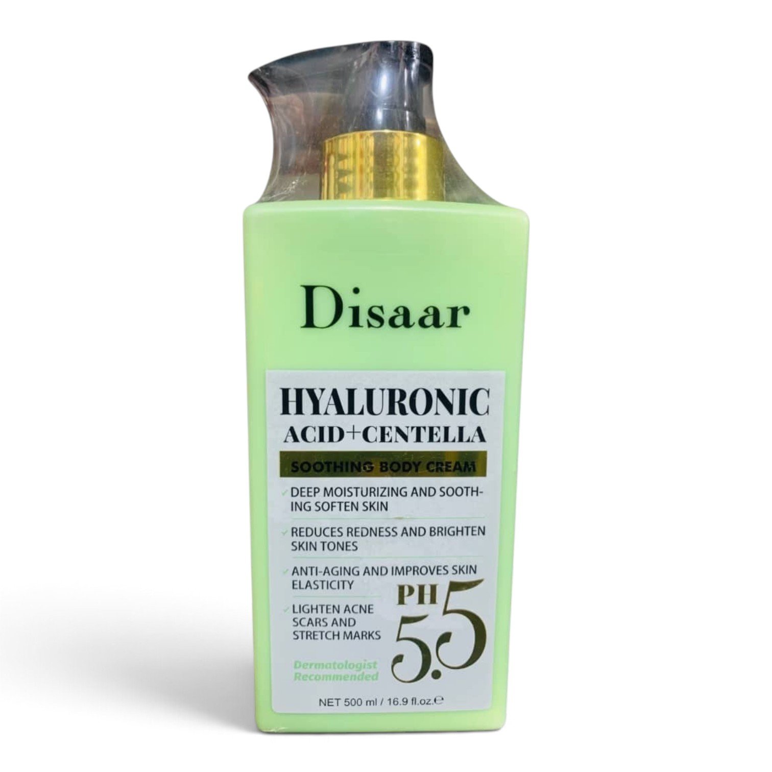 Disaar Hyaluronic Acid + Centella Soothing Body Cream