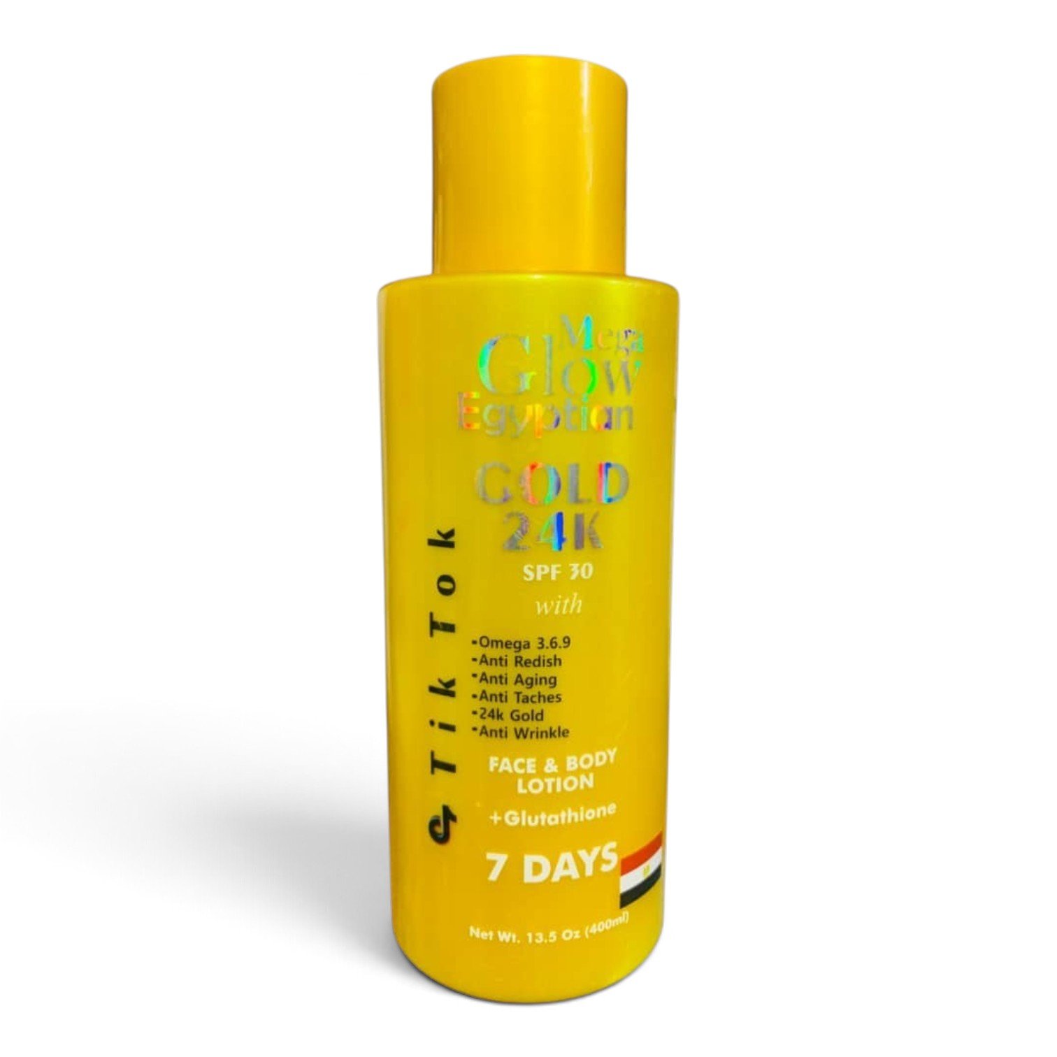 Mega Glow Egyptian Gold 24K Face & Body Lotion