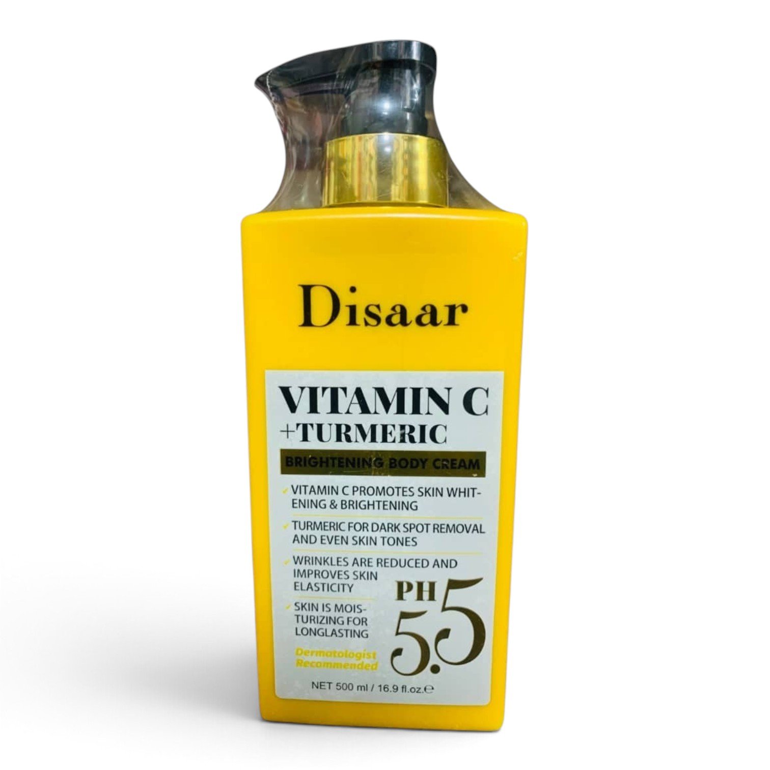 Disaar Vitamin C + Turmeric Brightening Body Cream