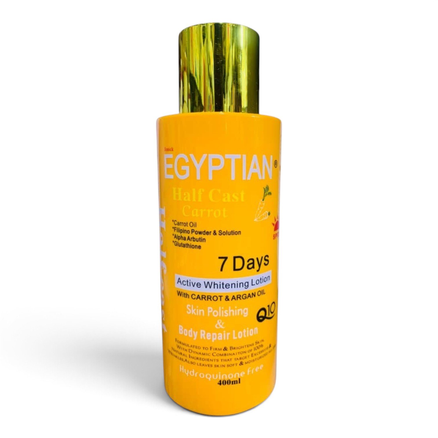 Egyptian Half Cast Carrot Skin Polishing & Body Repair Lotion