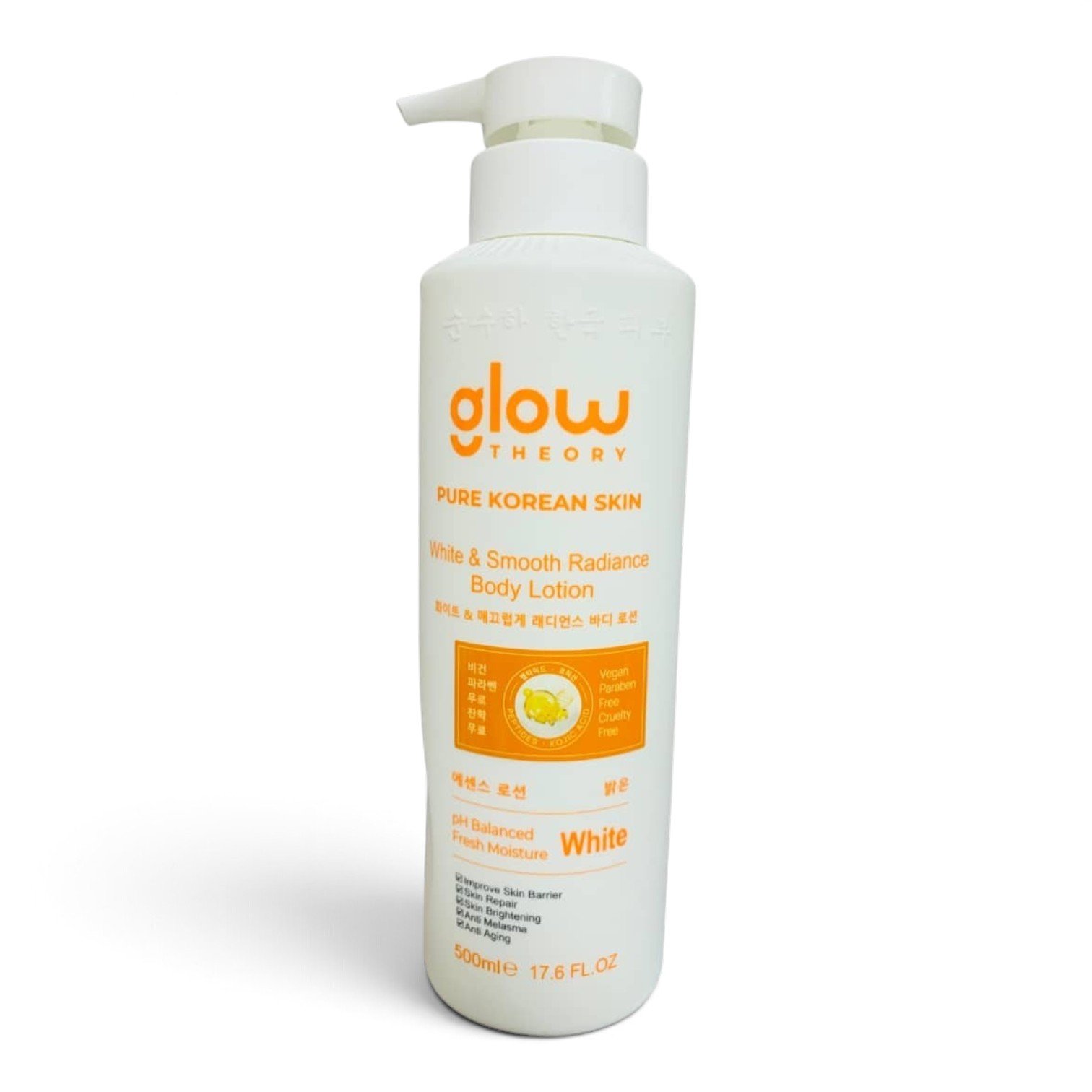 Glow Theory Pure Korean Skin White & Smooth Radiance Body Lotion