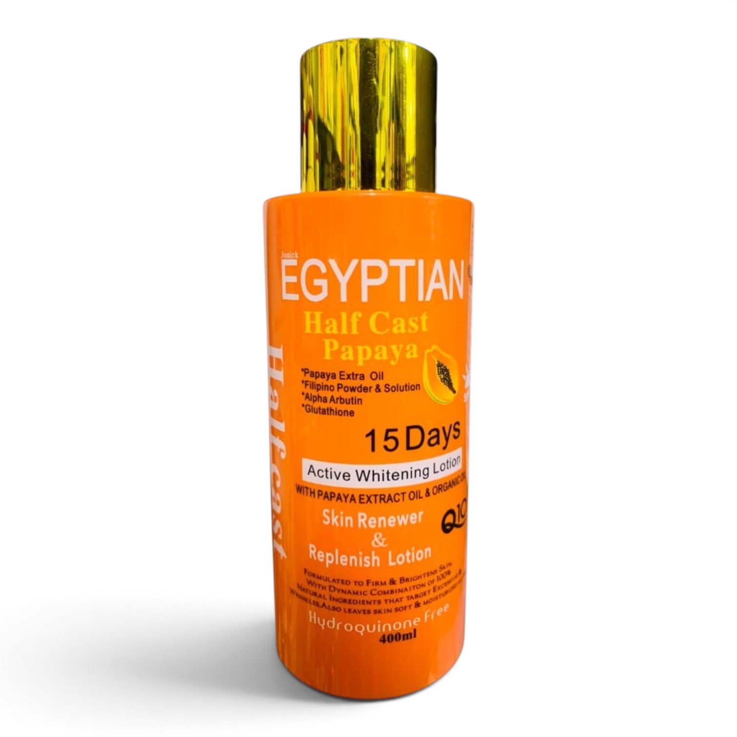 Jonich Egyptian Half Cast Papaya 15 Days Active Whitening Lotion