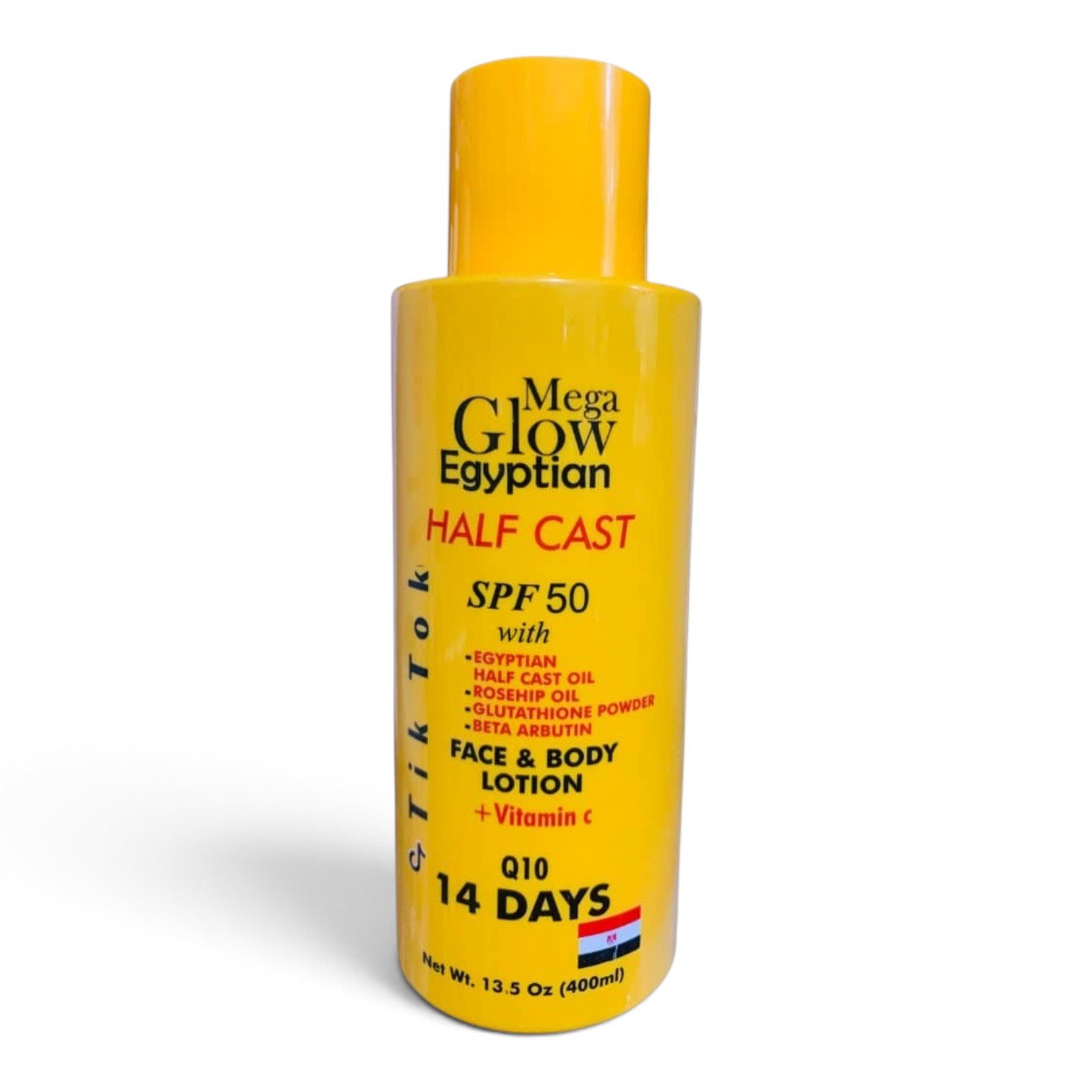 Mega Glow Egyptian Half Cast Face & Body Lotion