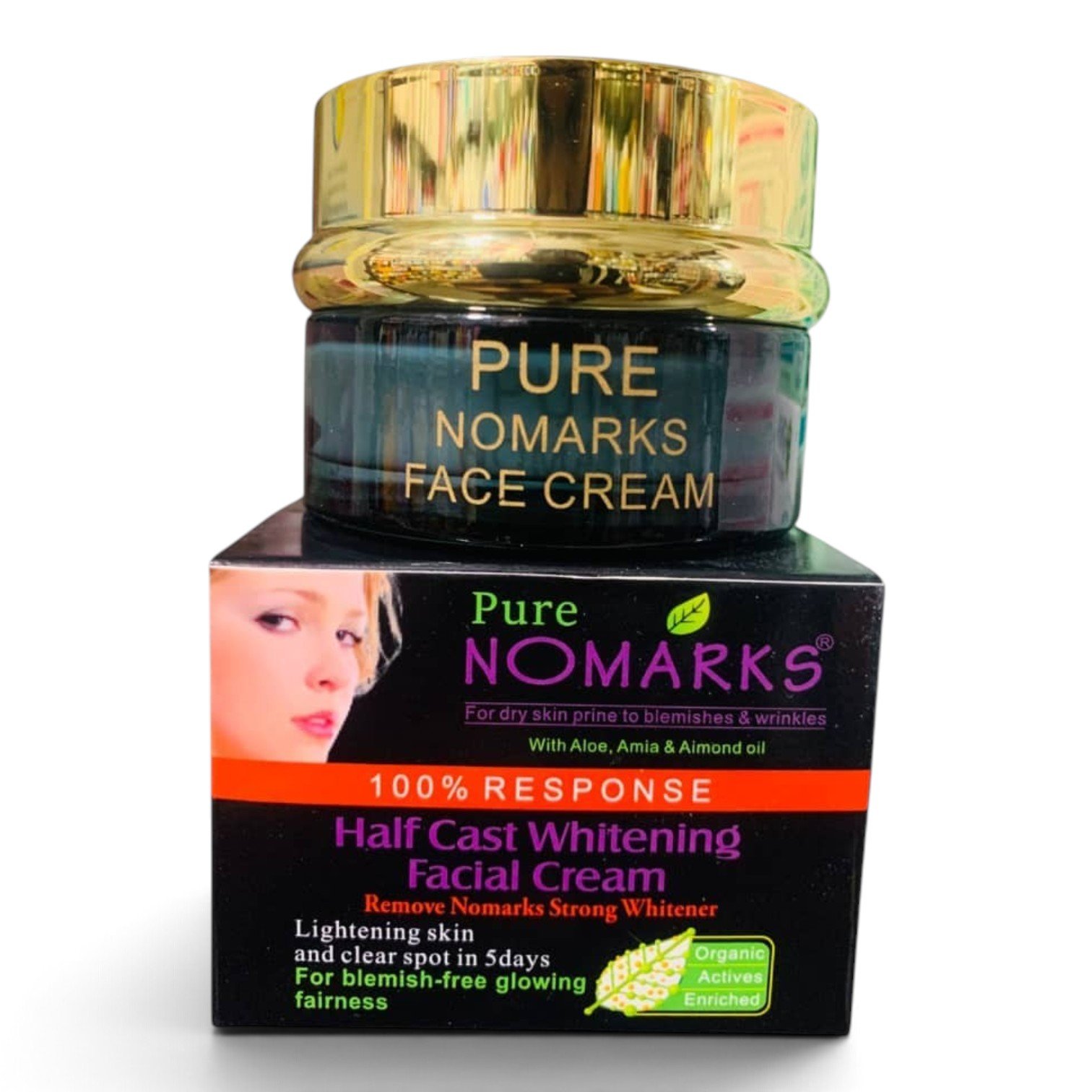 Pure Nomarks Half Cast Whitening Facial Cream