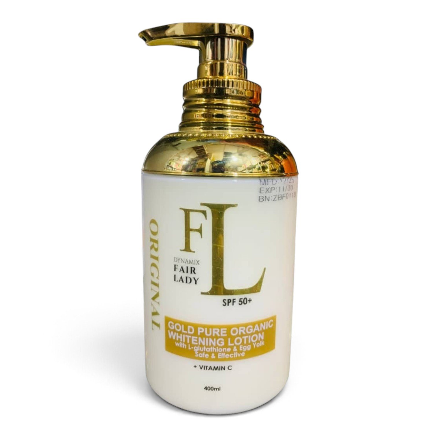 Dynamix Fair Lady Gold Pure Organic Whitening Lotion