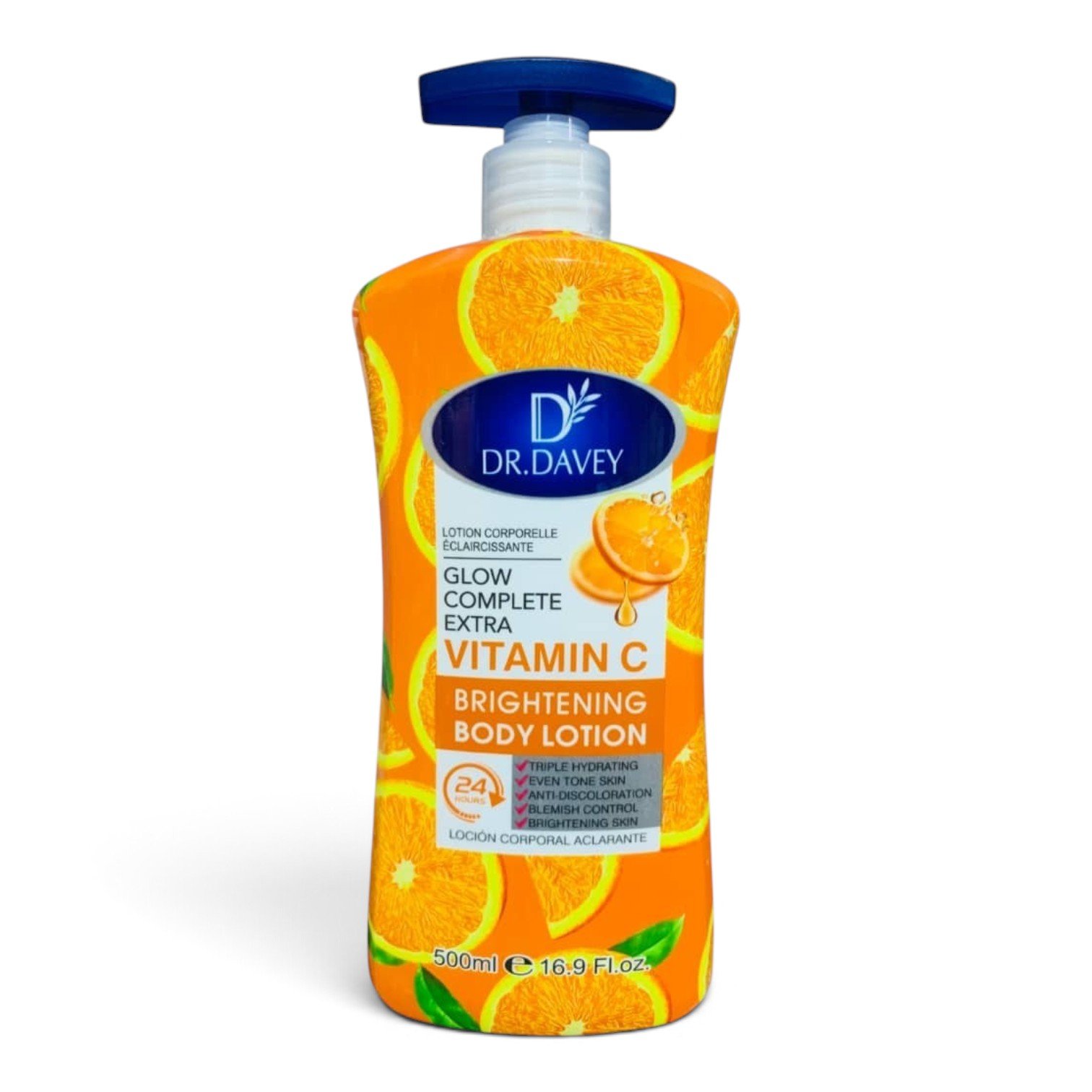 Dr. Davey Glow Complete Extra Vitamin C Brightening Body Lotion