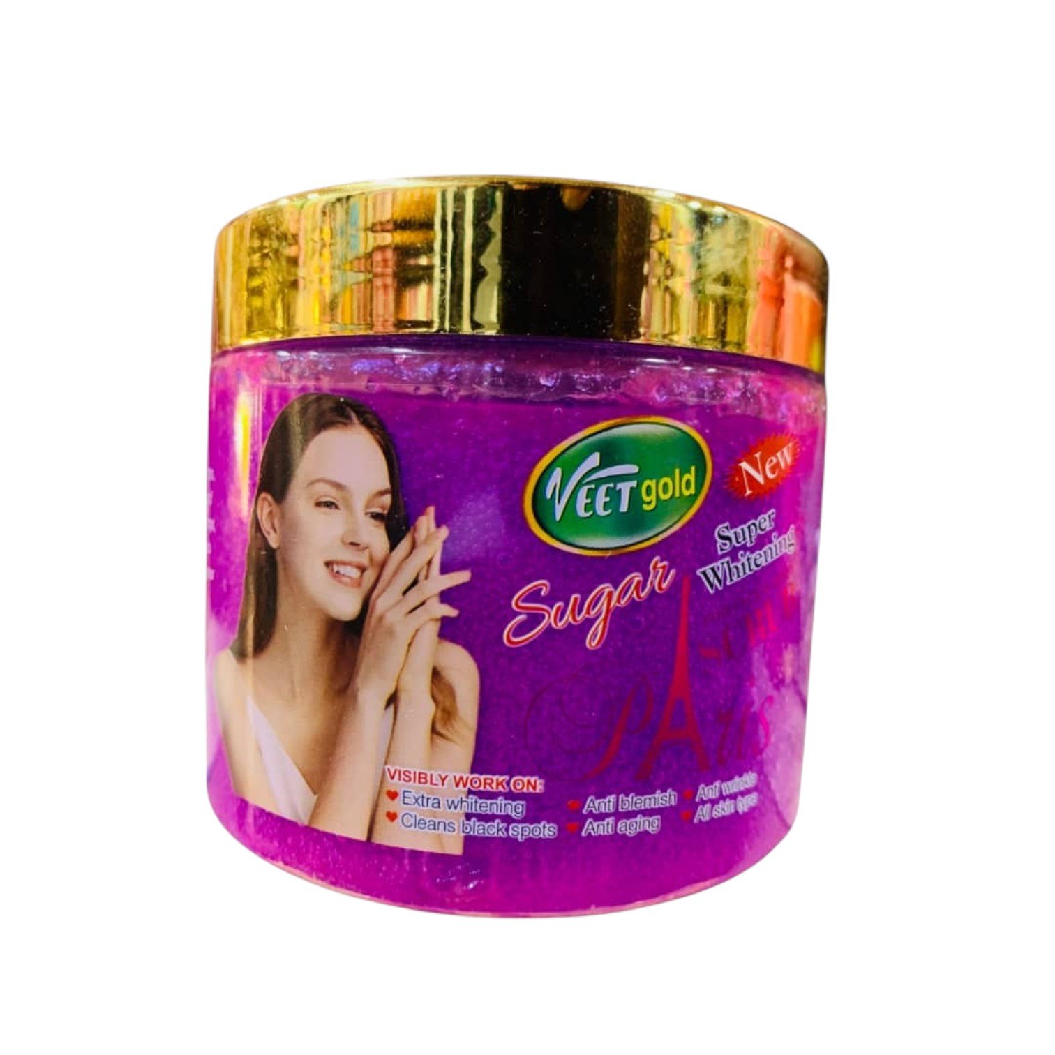Veet Gold Sugar Whitening Face & Body Scrub