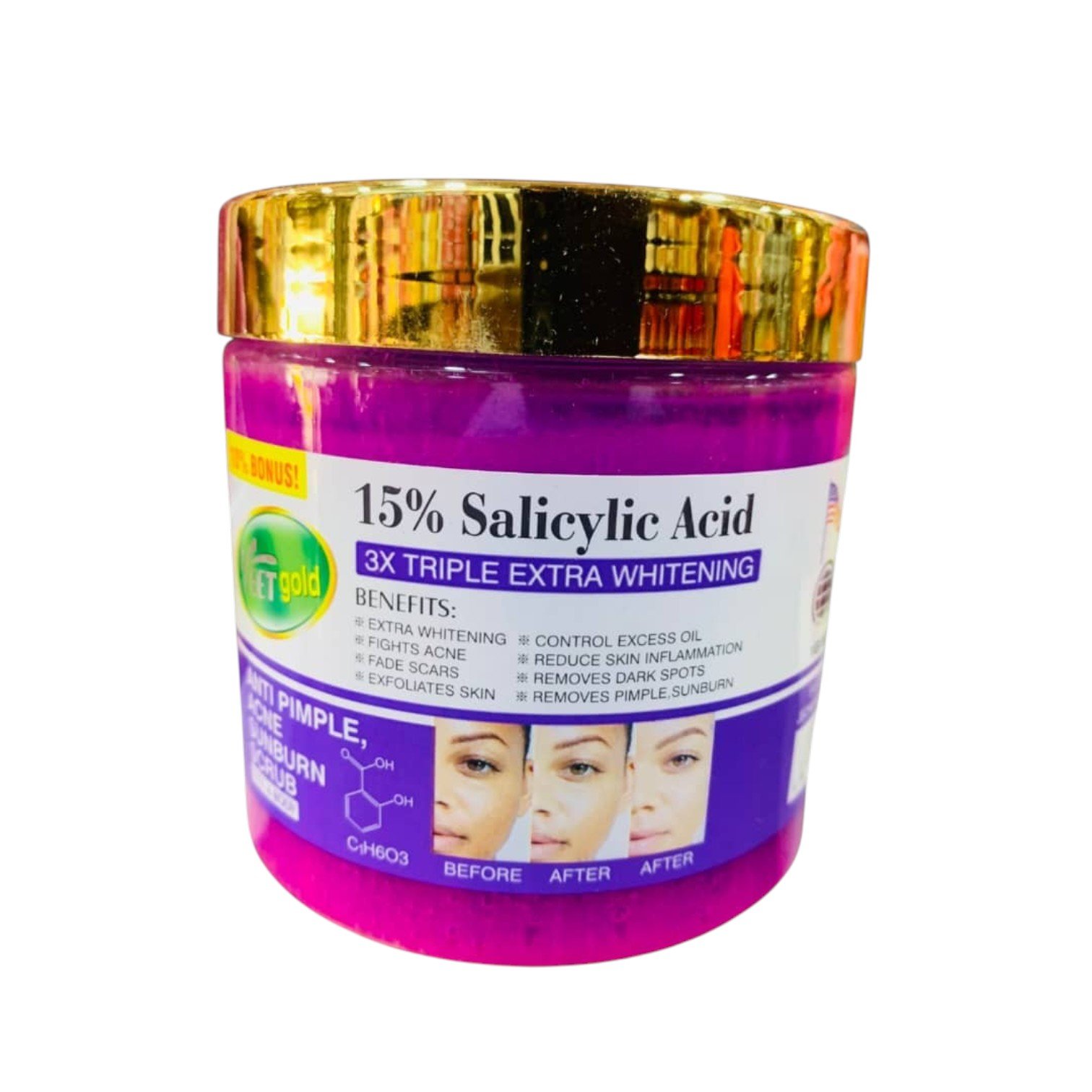 Veet Gold Salicylic Acid Face & Body Scrub