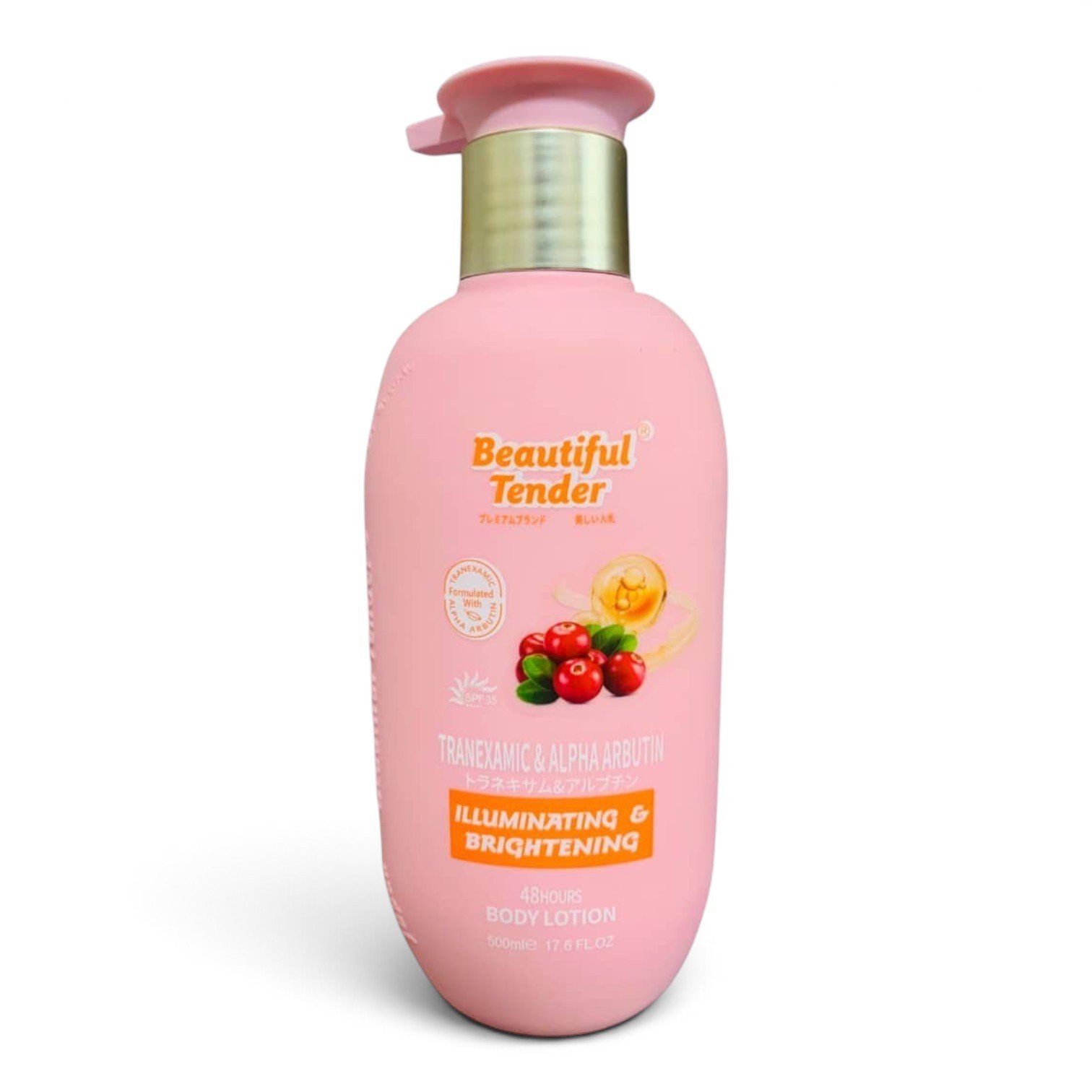 Beautiful Tender Tranexamic & Alpha Arbutin Illuminating & Brightening Body Lotion