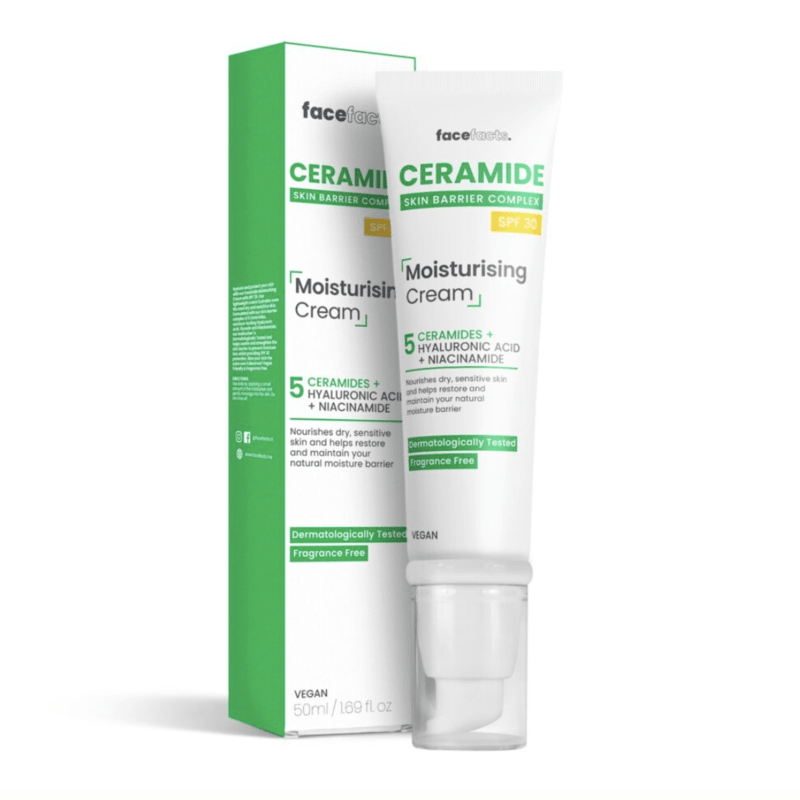 Face Facts Ceramide SPF 30 Moisturising Cream 50ml