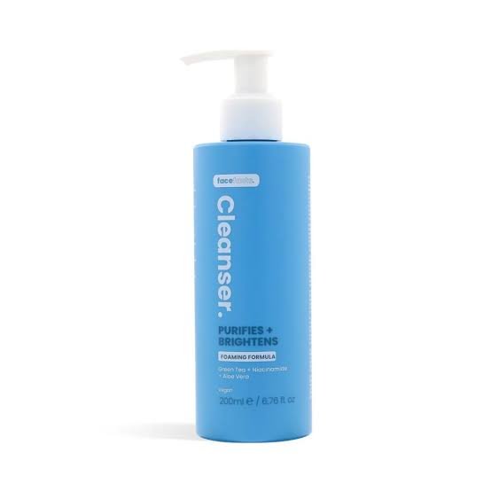 FaceFacts Foaming Formula (Purifies + Brightens) Cleanser 6.76 oz 200ml