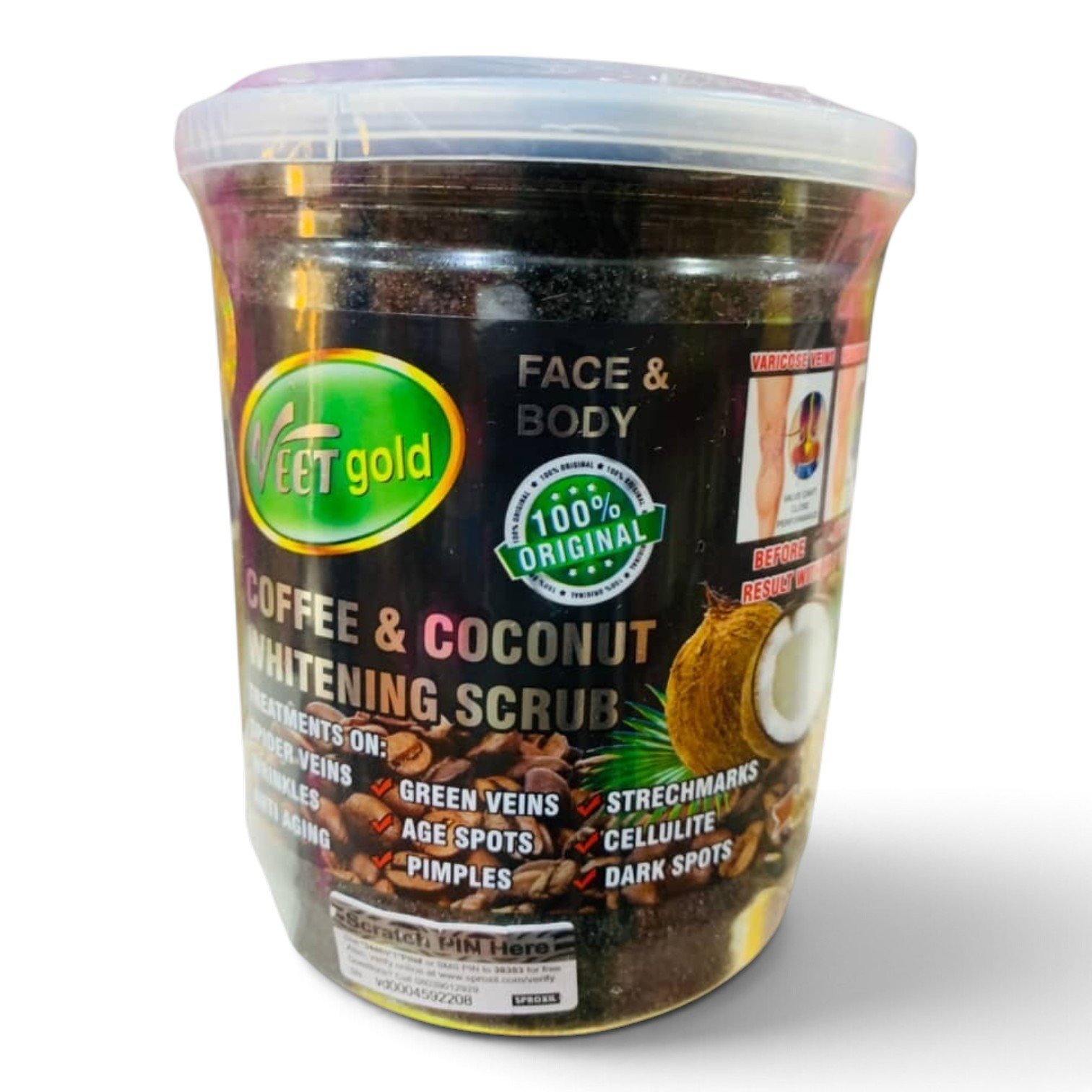 Veet Gold Coffee & Coconut Scrub