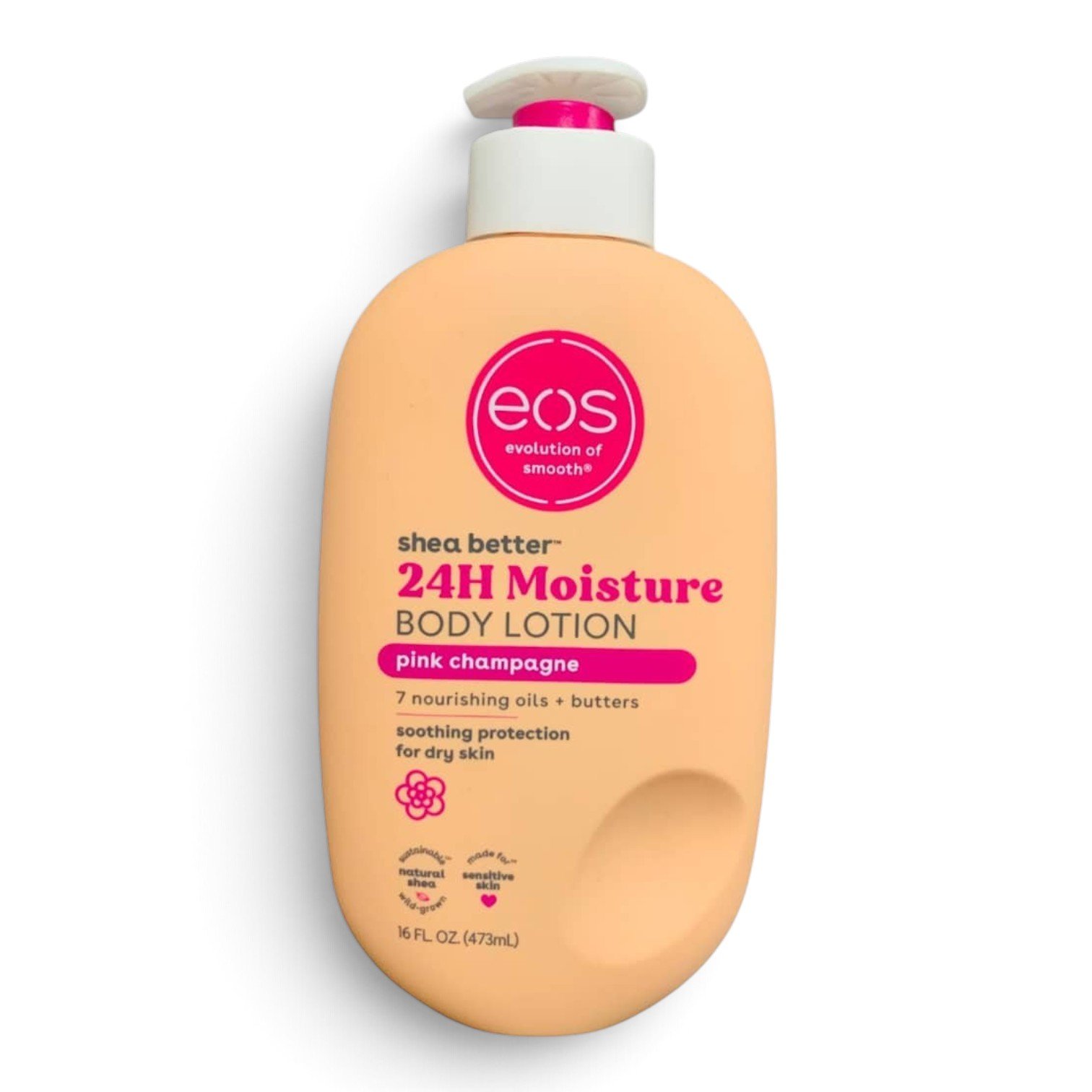 eos Shea Better 24H Moisture Body Lotion Pink Champagne
