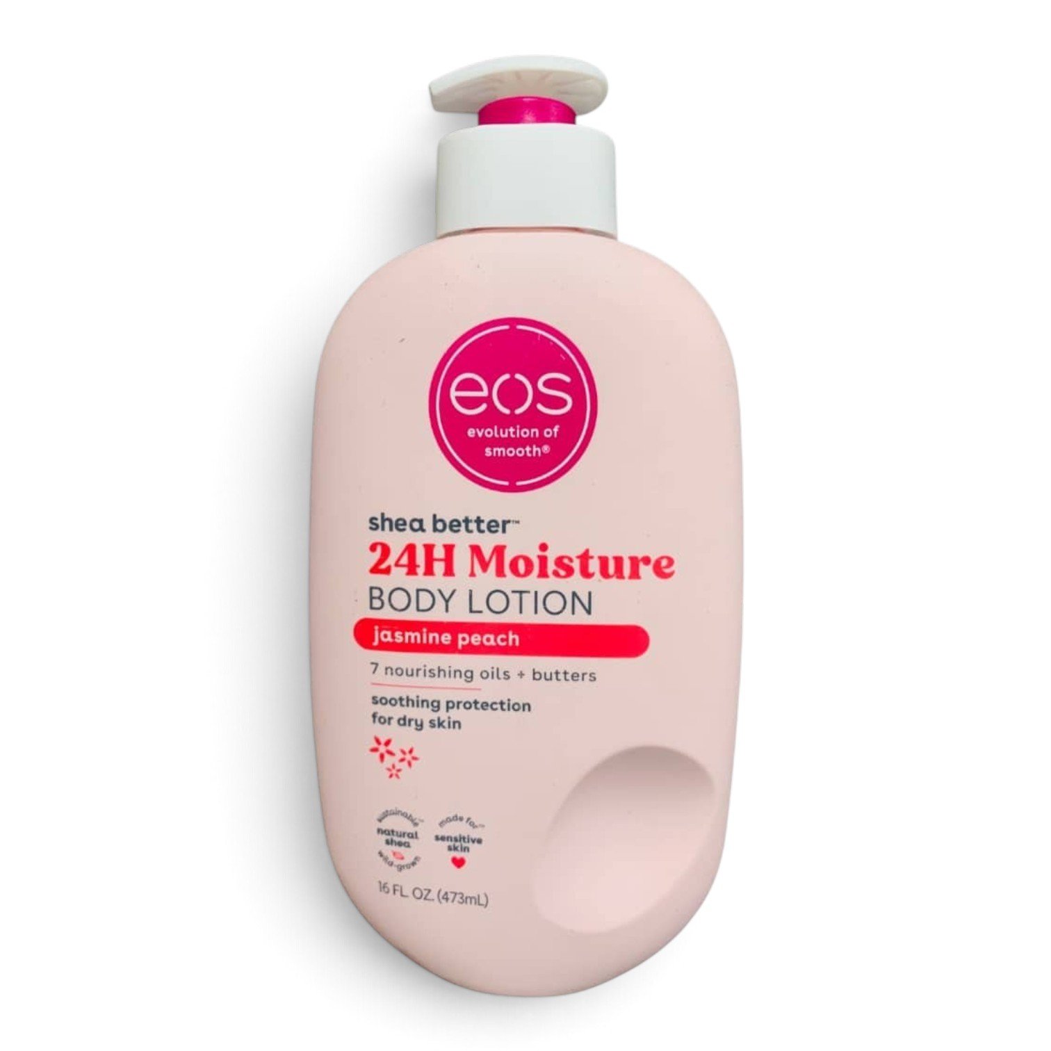eos Shea Better 24H Moisture Body Lotion Jasmine Peach