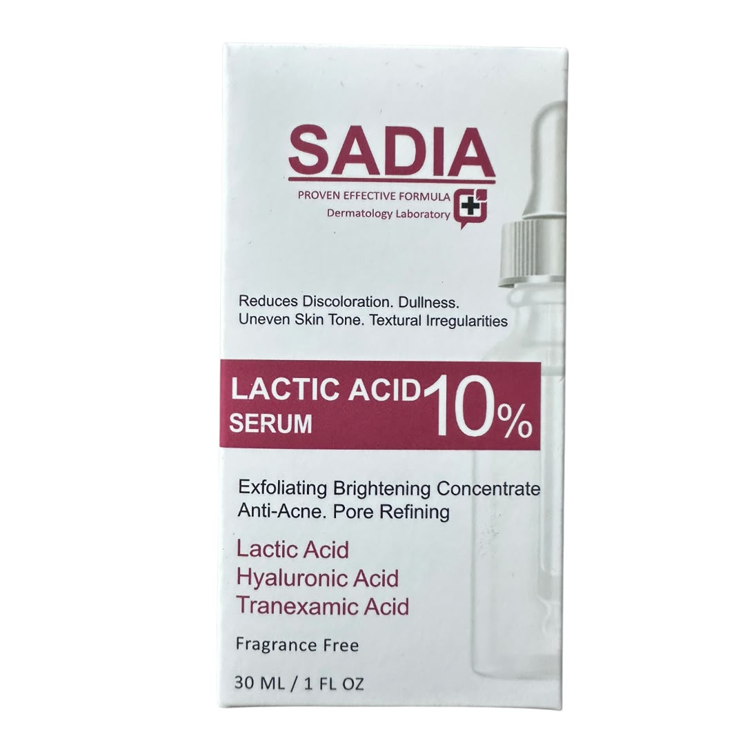 Sadia Lactic Acid 10% Serum – 30ml