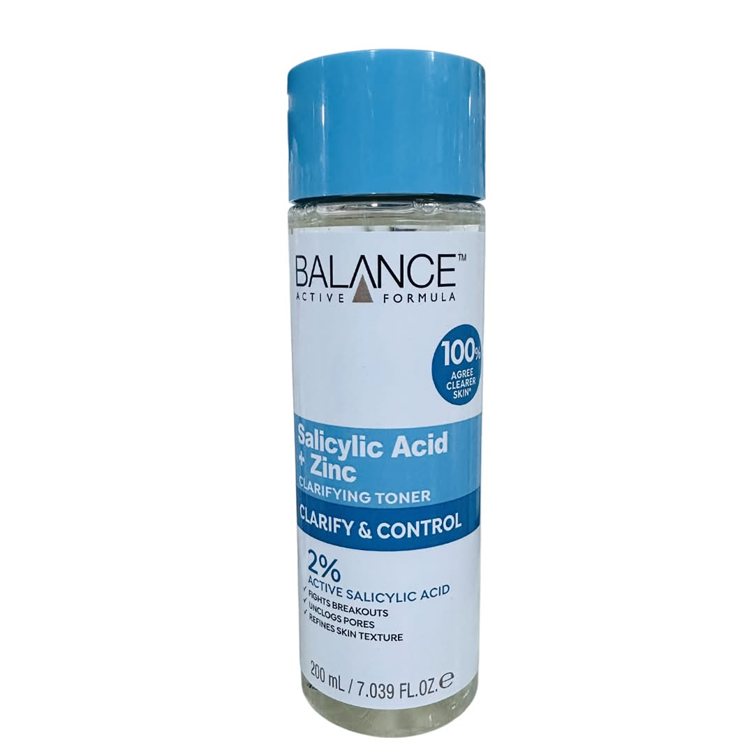 Balance Active Formula Salicylic Acid + Zinc Clarifying Toner 200ml