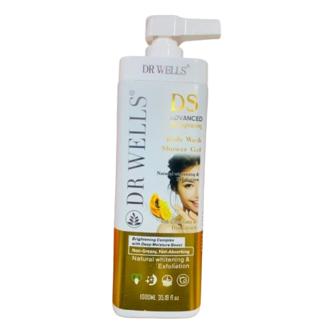 Dr Wells DS Advanced Skin Lightening Body Wash Shower Gel