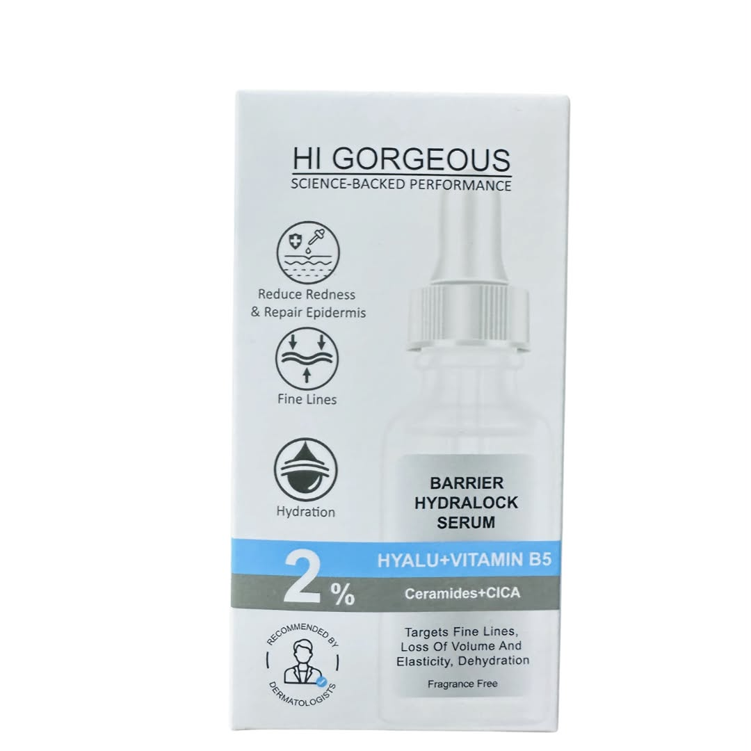 Hi Gorgeous Barrier Hydralock Serum 2% Hyalu + Vitamin B5