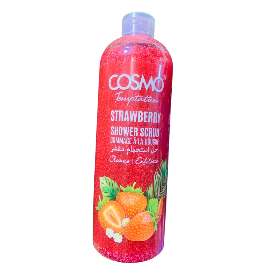 Cosmo Temptation Strawberry Shower Scrub (1000ml)