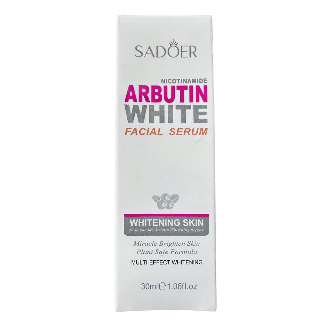 SADOER Nicotinamide Arbutin White Facial Serum – 30ml
