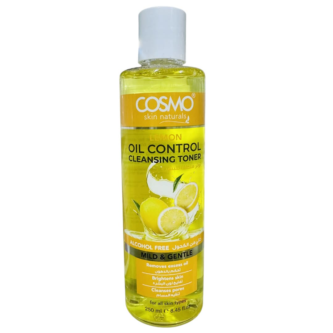 Cosmo Skin Naturals Lemon Oil Control Cleansing Toner (250ml)